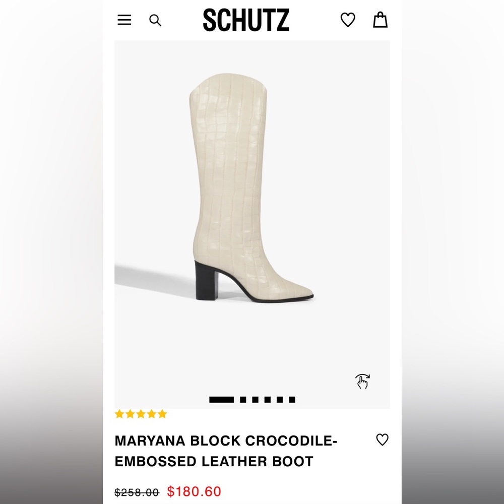 SCHUTZ Maryana Knee-High Boots